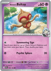 Steven's Baltoy - 083/182 - Common - Reverse Holo